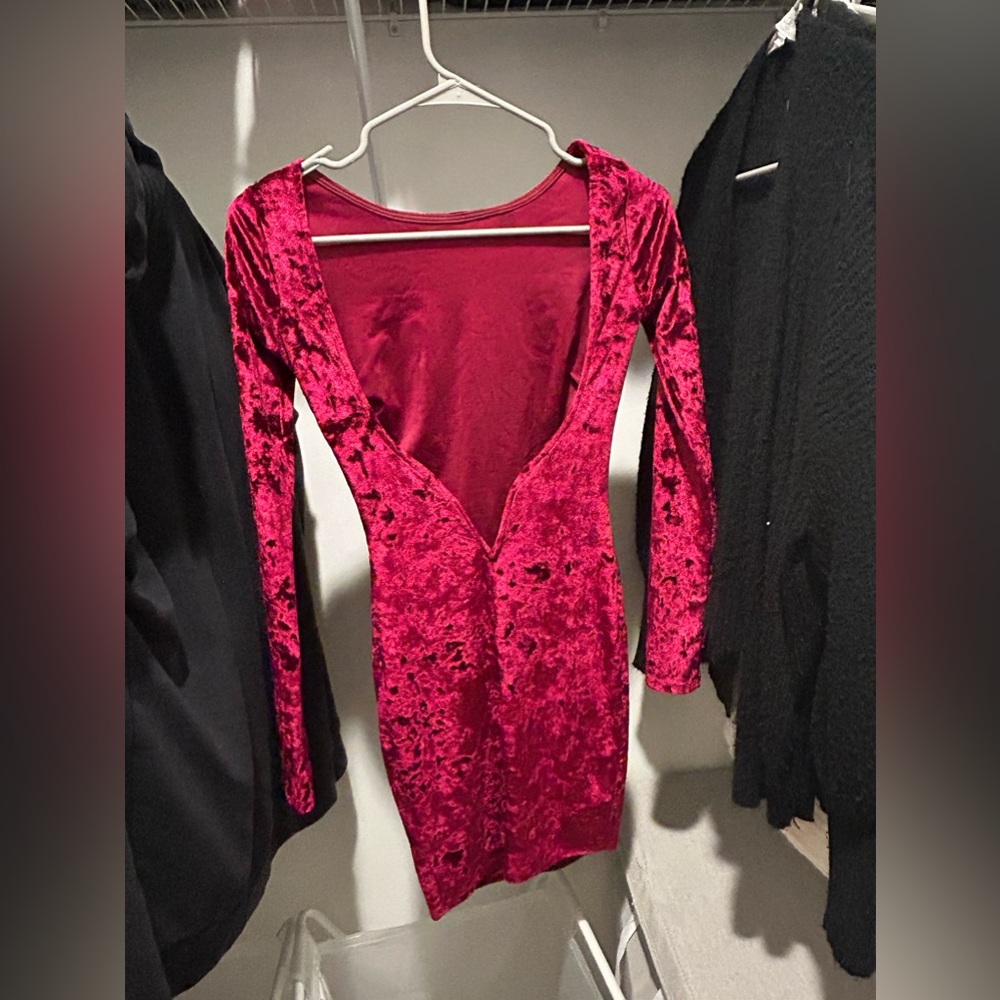 Long sleeve minidress